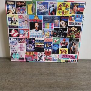 Retro 1980s - 1500 Piece Jigsaw Puzzle